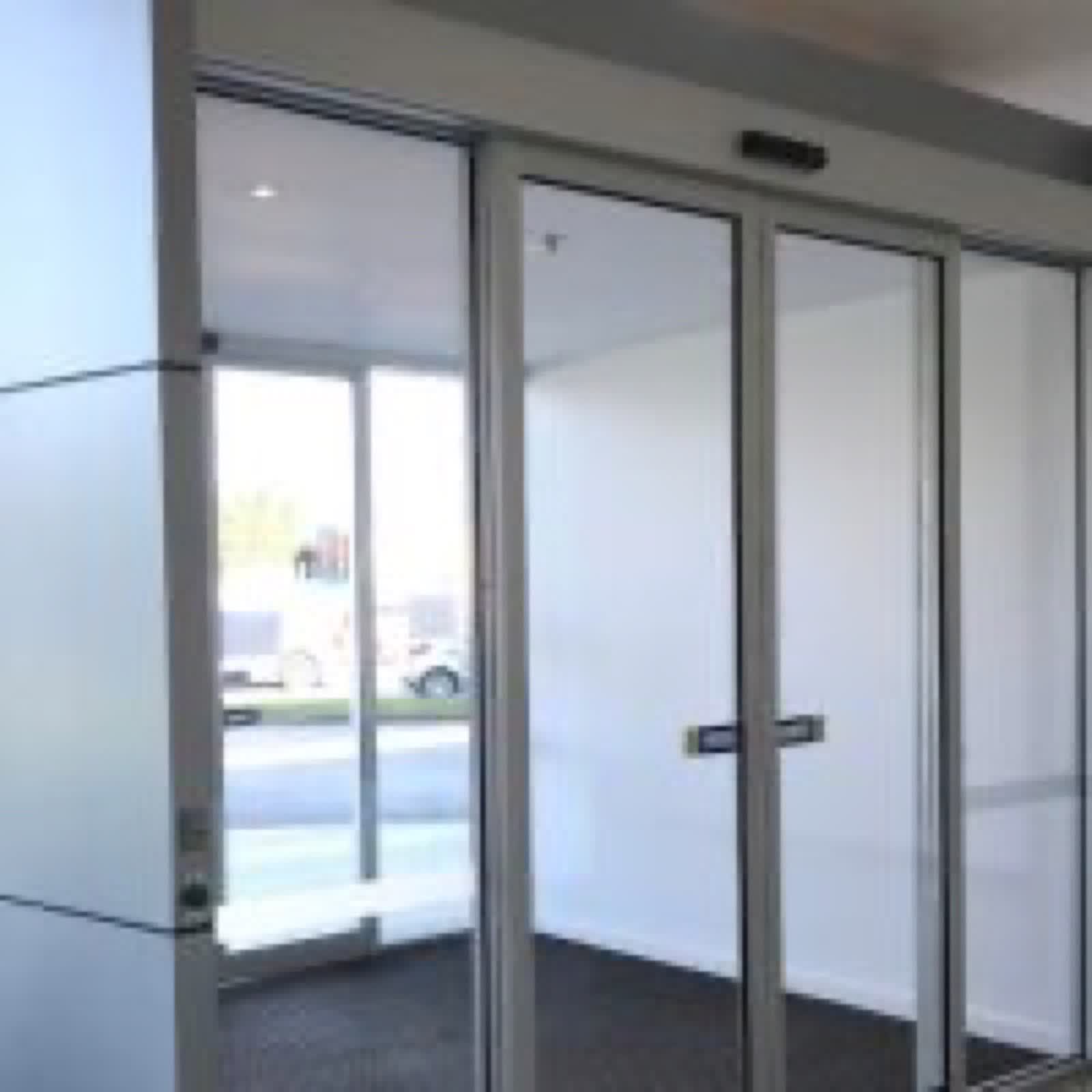 Commercial automatic doors