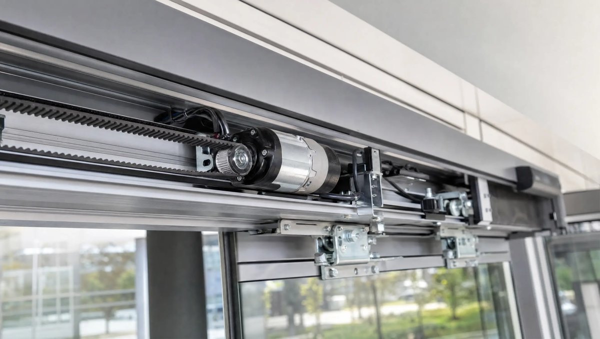 Commercial automatic doors