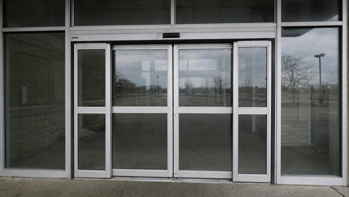 Automatic door installation